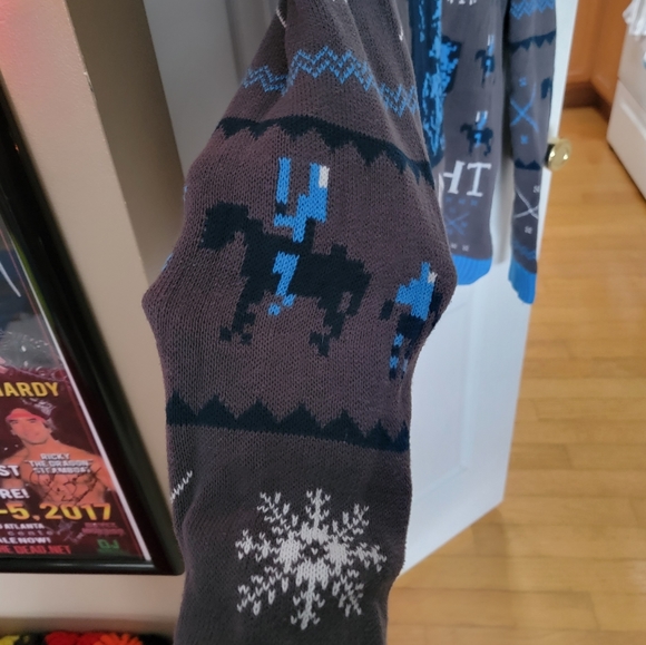 GOT Night King Ugly Holiday Sweater S - Picture 5 of 11